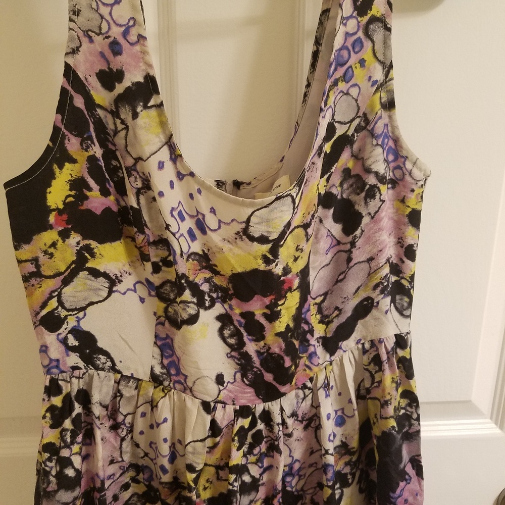 Silk dress, fully lined